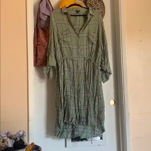 Torrid flannel dress